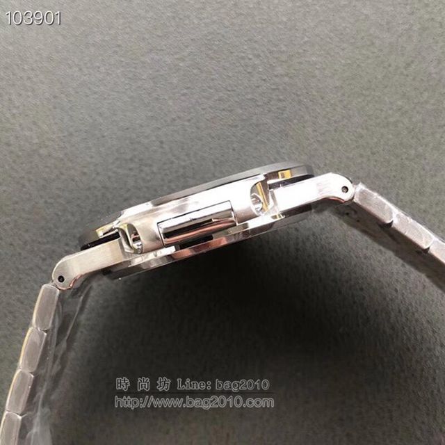 PATEK PHILIPPE手錶 最薄的鋼表之王5711鸚鵡螺 百達翡麗V2版男士表 百達翡麗高端男表  hds1345